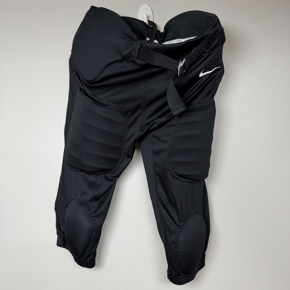 Nike Boys Dri-FIT Football Pants Black Padded Integrated 908749-010 Medium